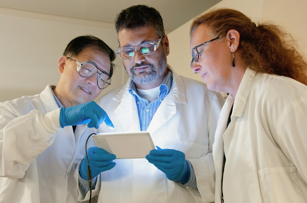 group of doctors discussing