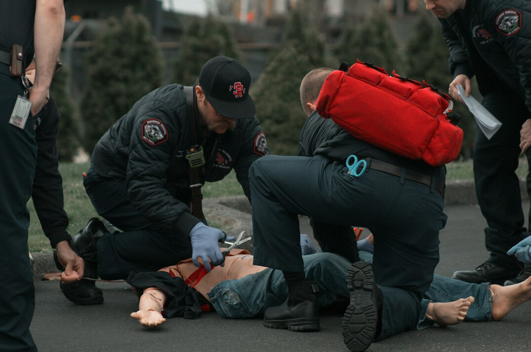 paramedic in emergency response